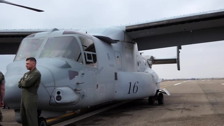 美国海军陆战队 — MV-22B“鱼鹰”倾转旋翼机